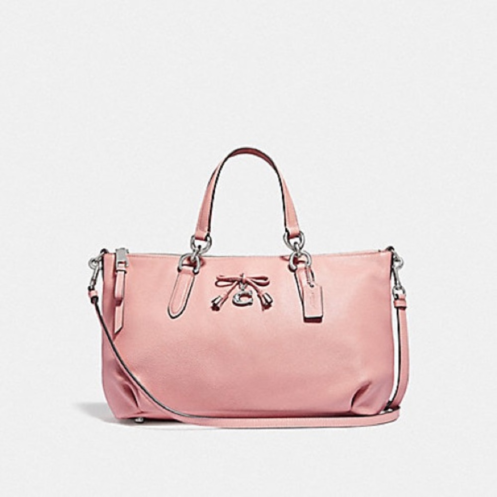 Coach Ally Satchel || Petal Pink